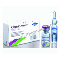 Choriomon Brand HCG 5000 IU dry powder + bacteriostatic water